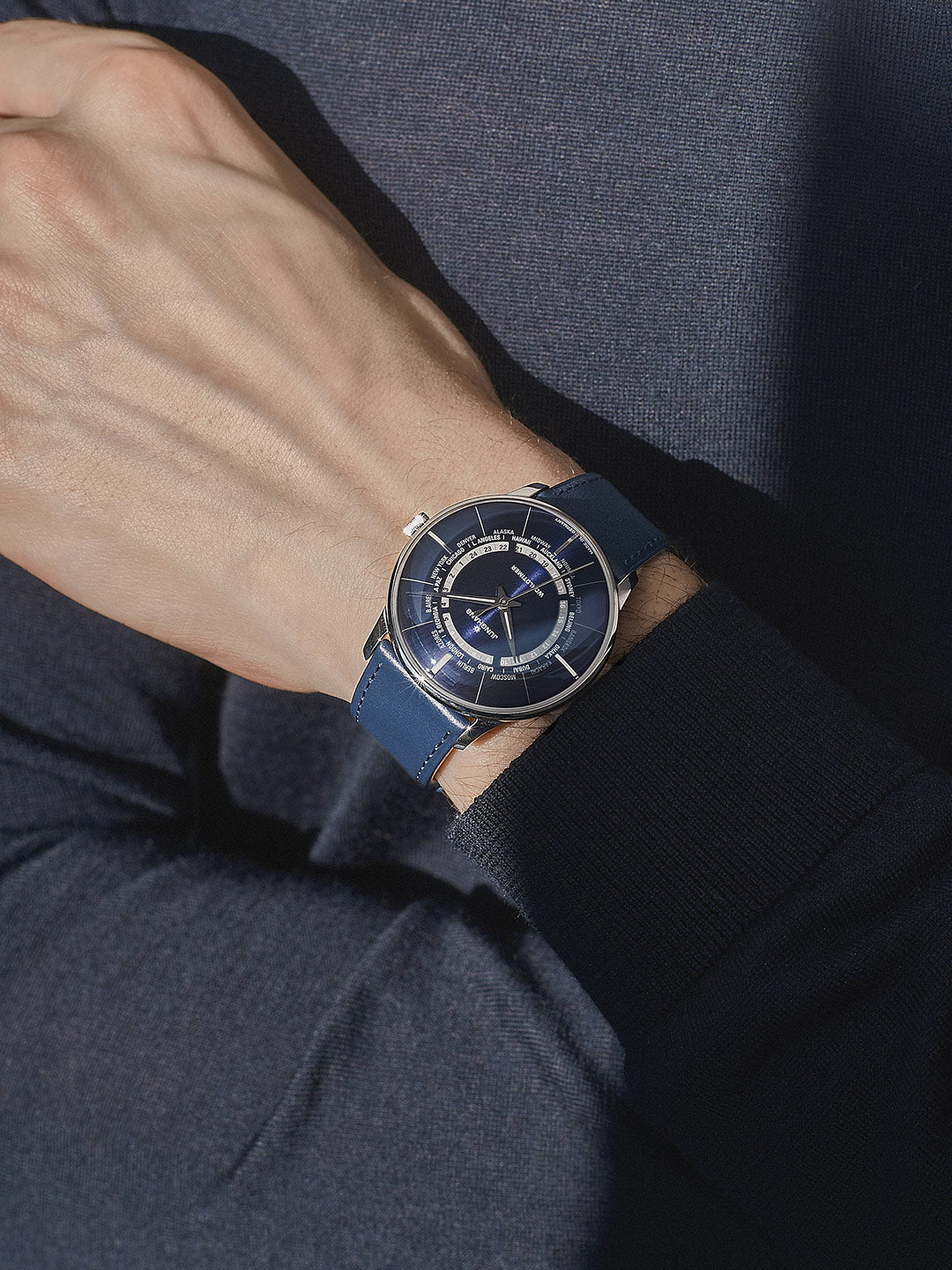 Junghans Meister Worldtimer 40.4mm 27/3010.01