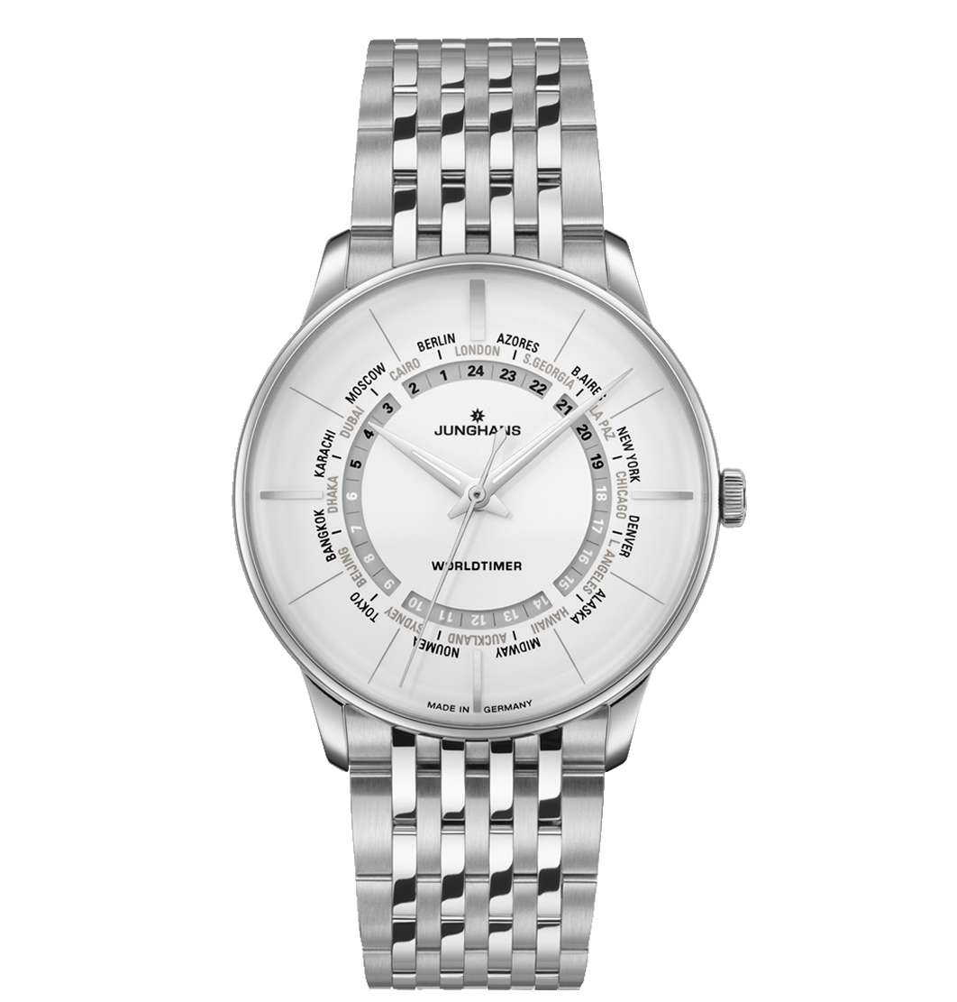 Junghans Meister Worldtimer 40.4mm 27/3011.45