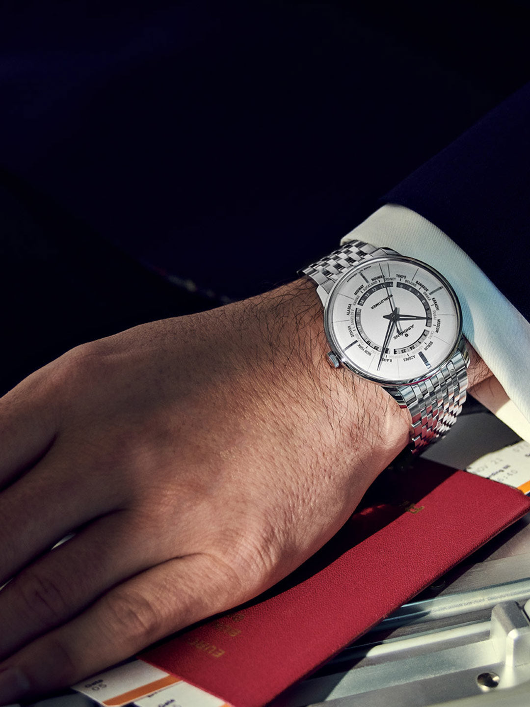 Junghans Meister Worldtimer 40.4mm 27/3011.45