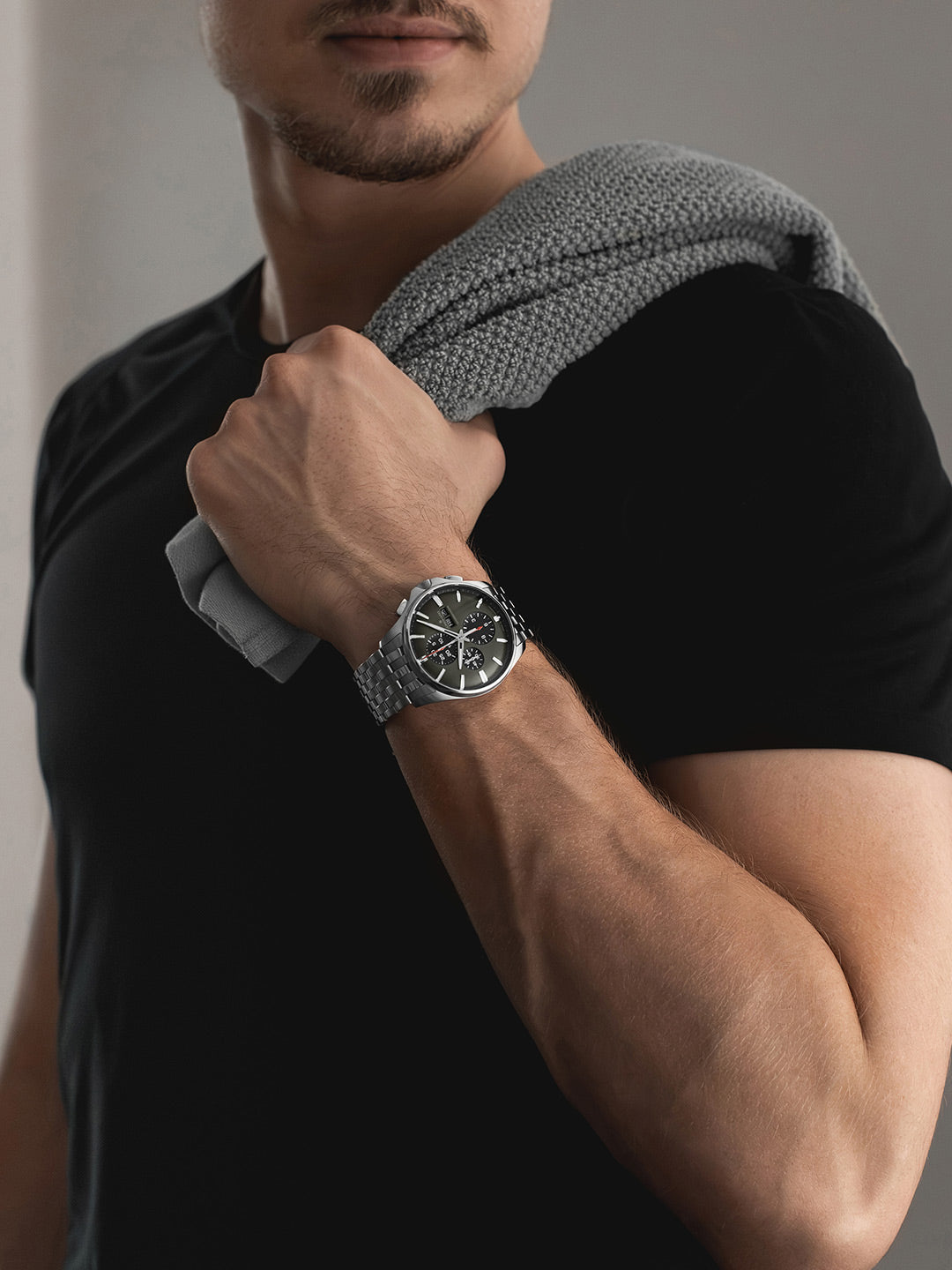 Junghans Meister S Chronoscope, Date English 45mm 27/4023.45