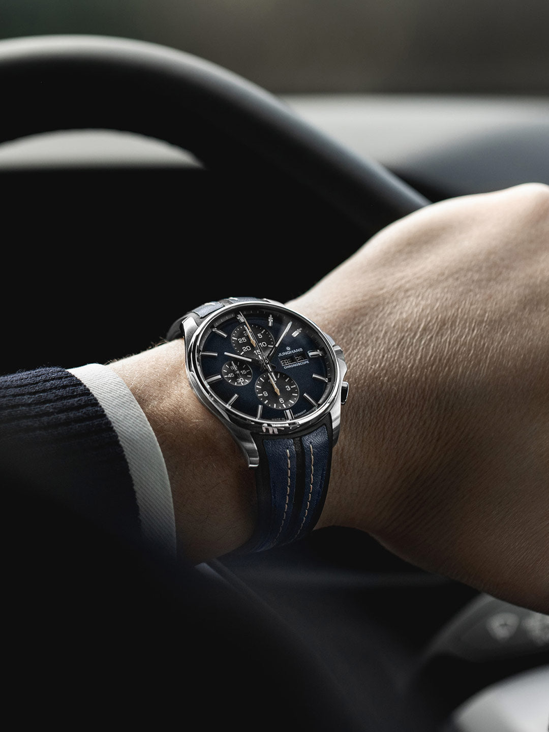 Junghans Meister S Chronoscope, Date English 45mm 27/4227.01