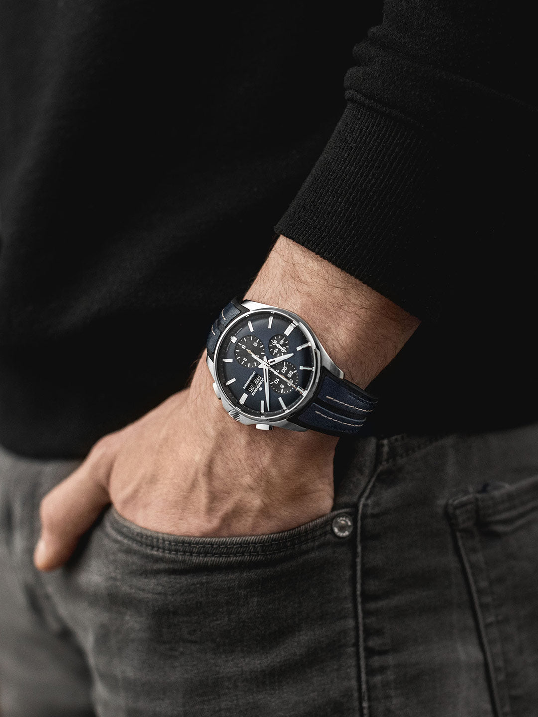 Junghans Meister S Chronoscope, Date English 45mm 27/4227.01