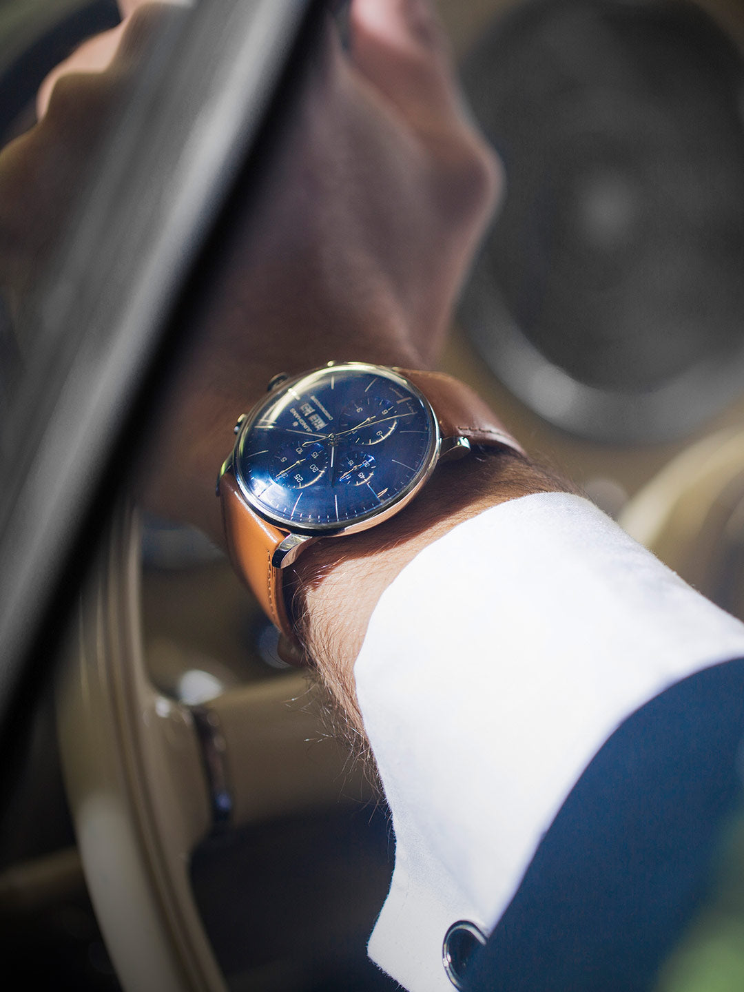 Junghans Meister ChronoscopeDate English, 40.7mm 27/4526.03