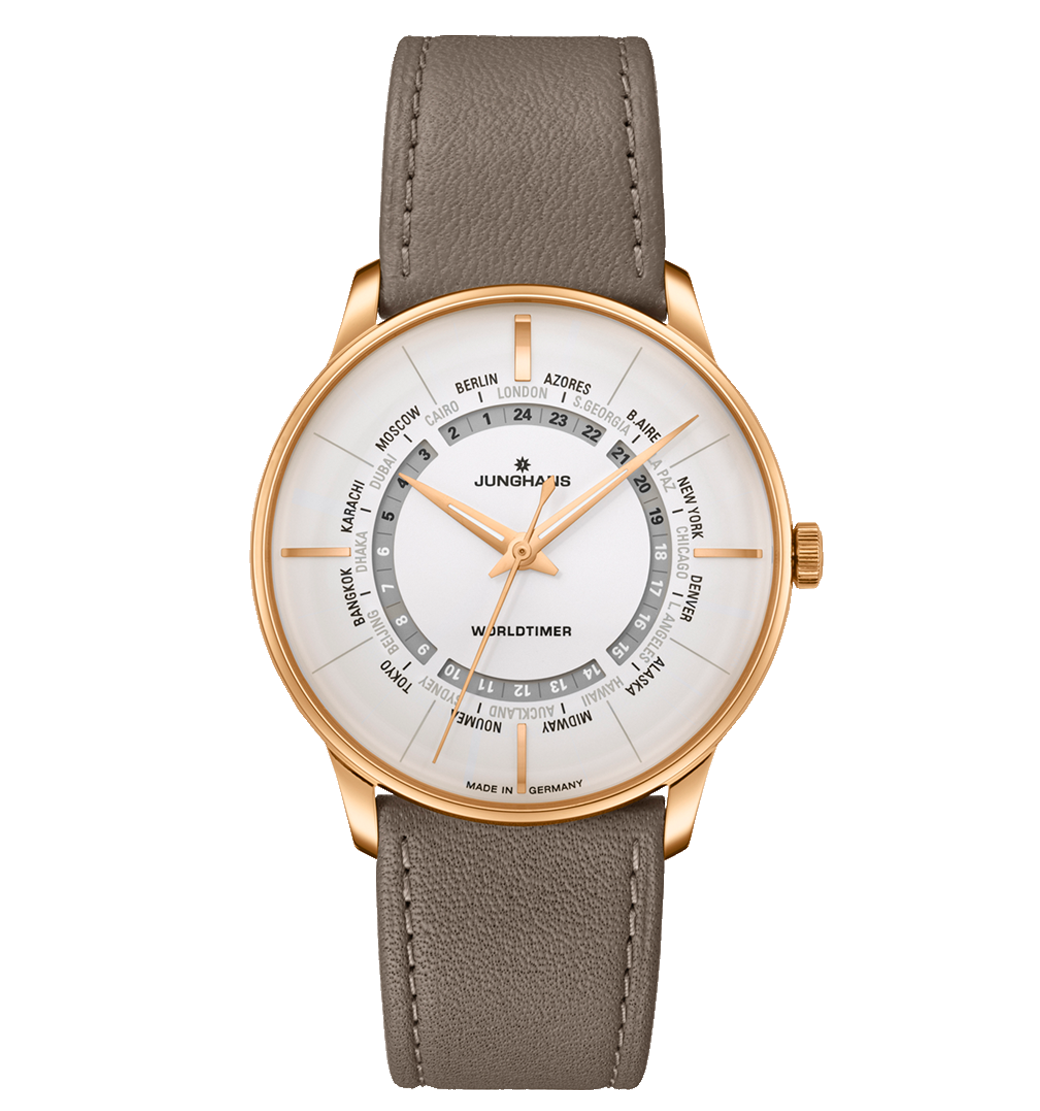Junghans Meister Worldtimer 40.4mm 27/5012.01