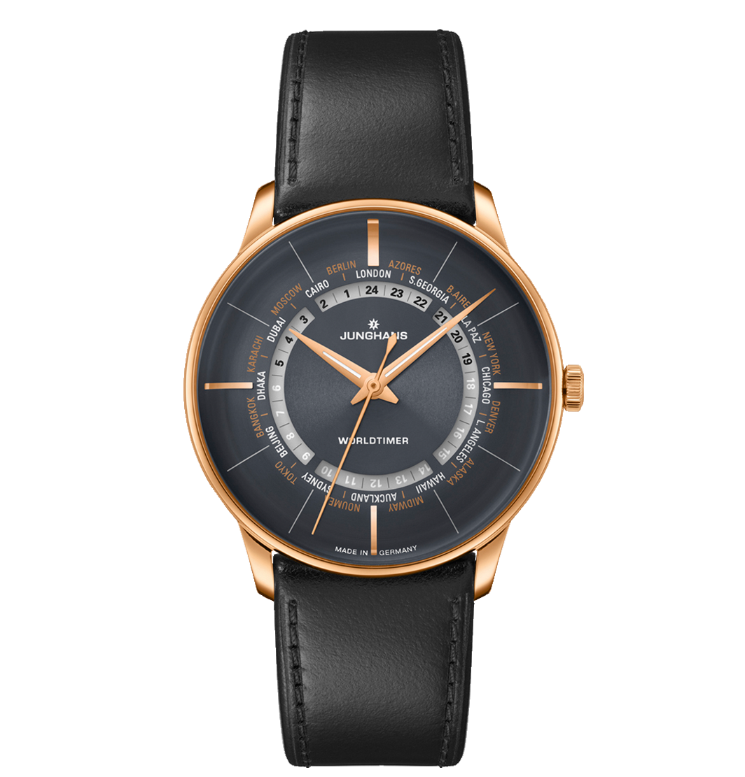 Junghans Meister Worldtimer 40.4mm 27/5013.01