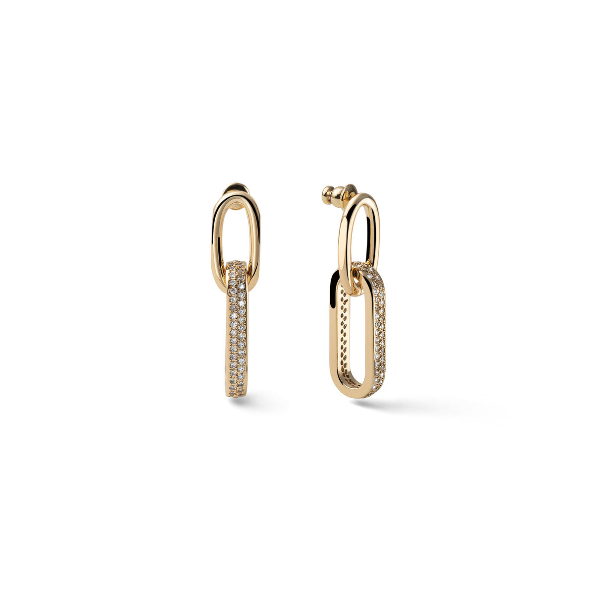 Unoaerre 2786 Chain Earrings with Zirconia 