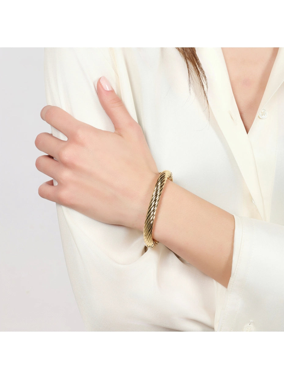 Bracciale torchon dorato Unoaerre 2795