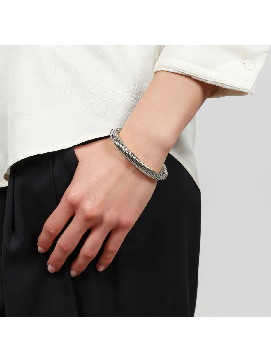 Bracciale torchon Argentato Unoaerre 2796