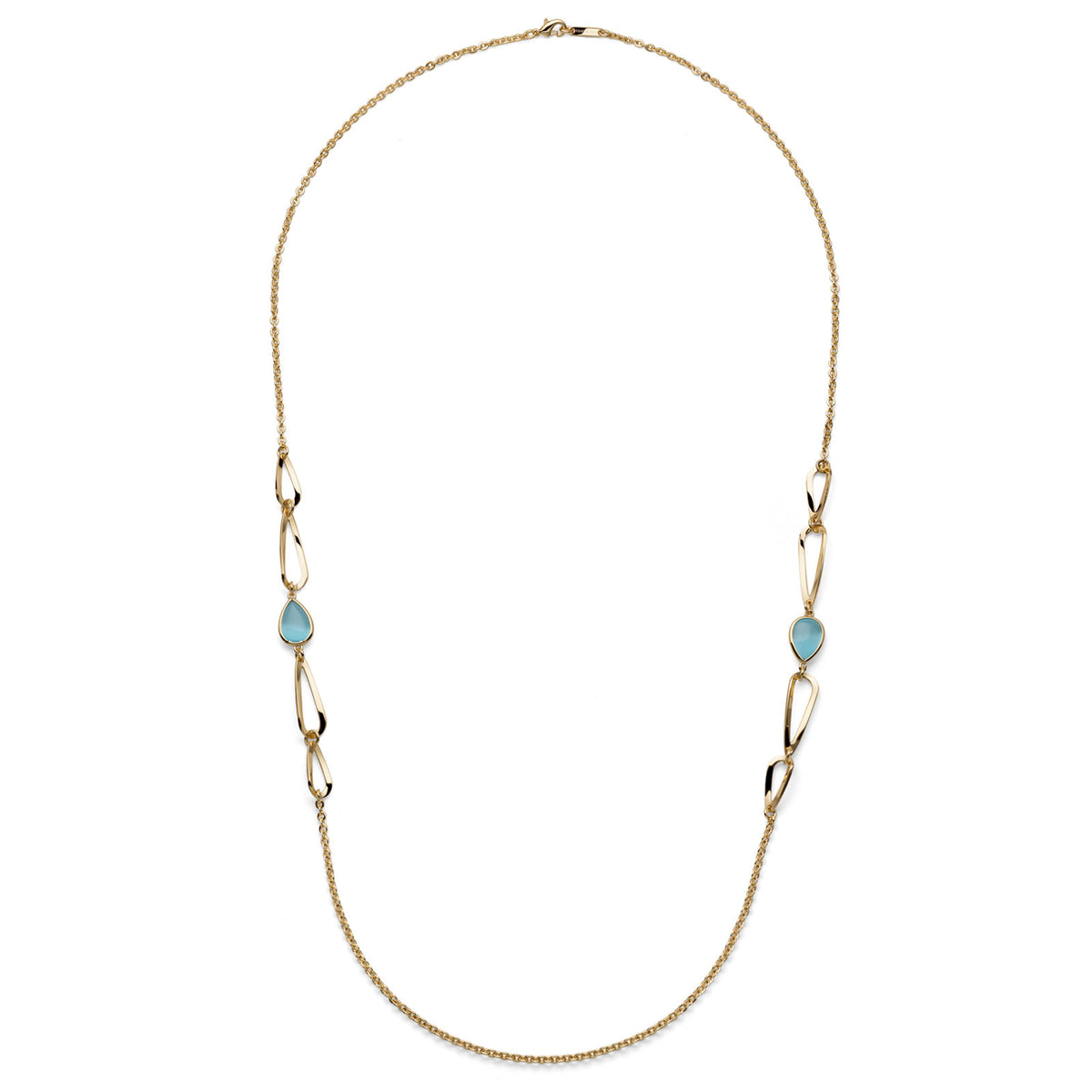 Collana Joya goccia azzurra Unoaerre 2834