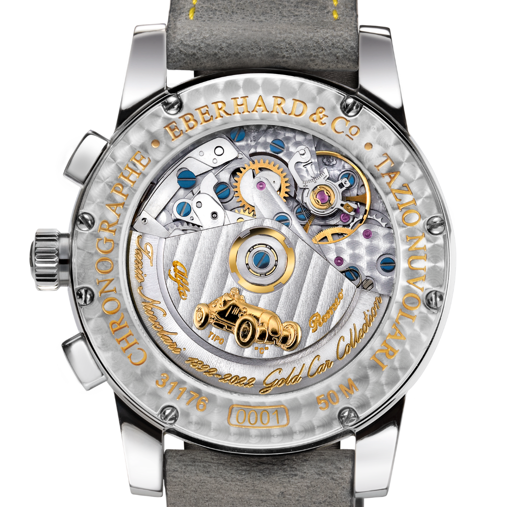 Eberhard & Co Tazio Nuvolari Gold Car Collection 40mm 31176.02 CPT
