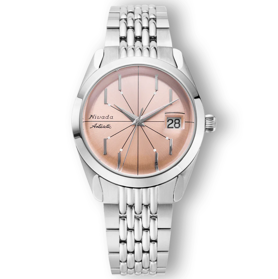 Nivada Grenchen Antarctic Spider Salmon 32042A04