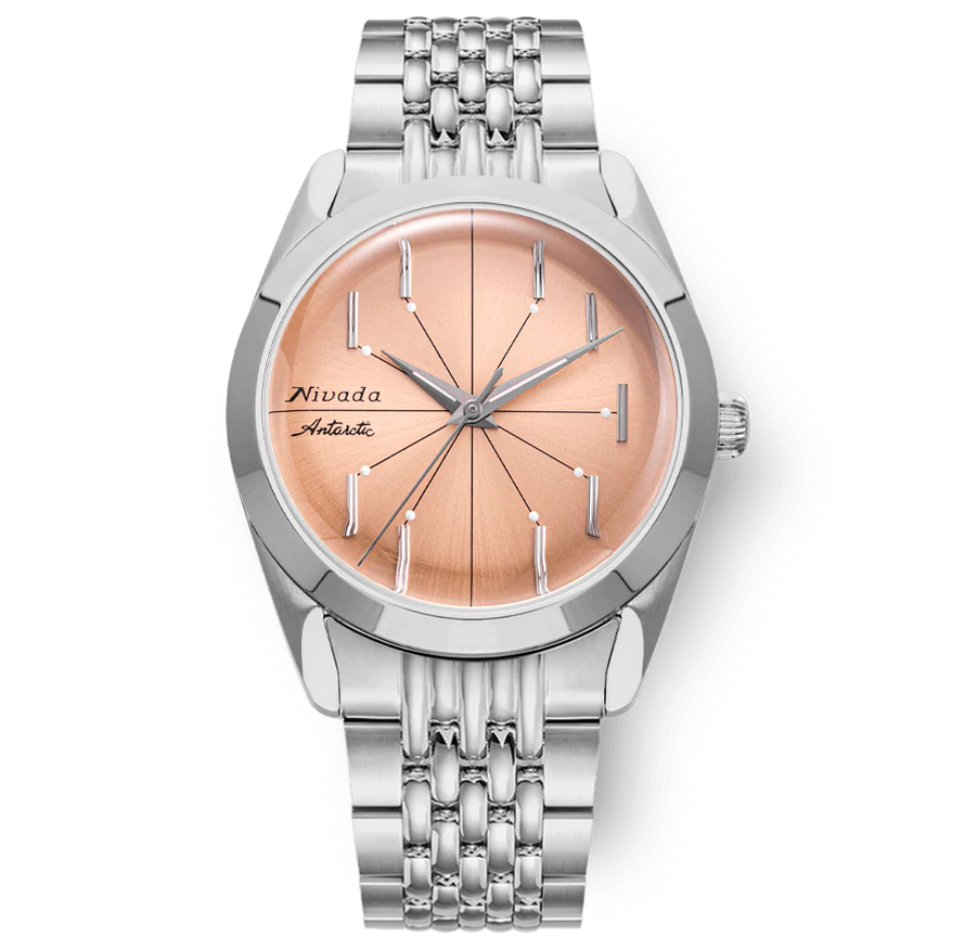 Nivada Grenchen Antarctic Spider Salmon 32050A04