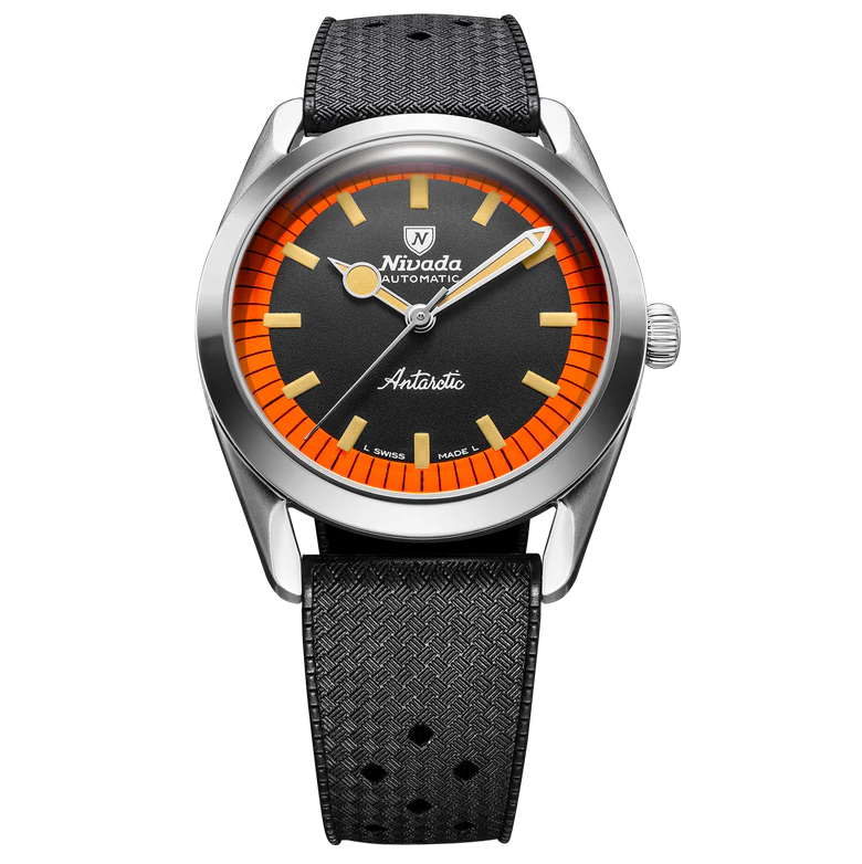Nivada Grenchen Super Antarctic Black & Orange 32057A01