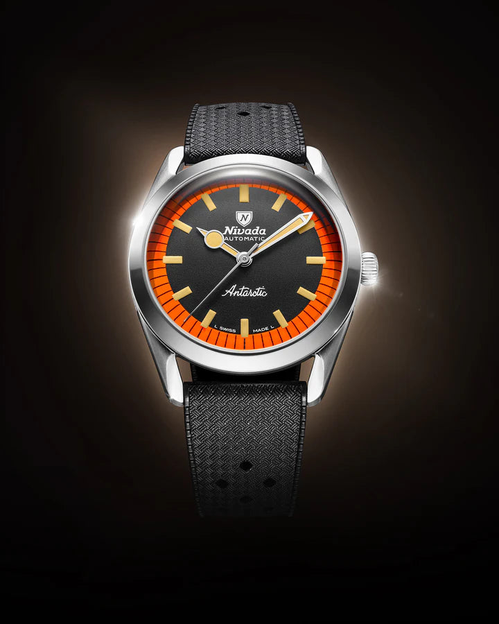 Nivada Grenchen Super Antarctic Black & Orange 32057A01