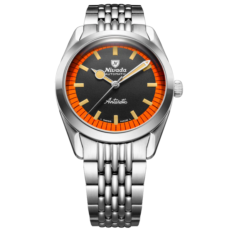 Nivada Grenchen Super Antarctic Black & Orange 32057A04