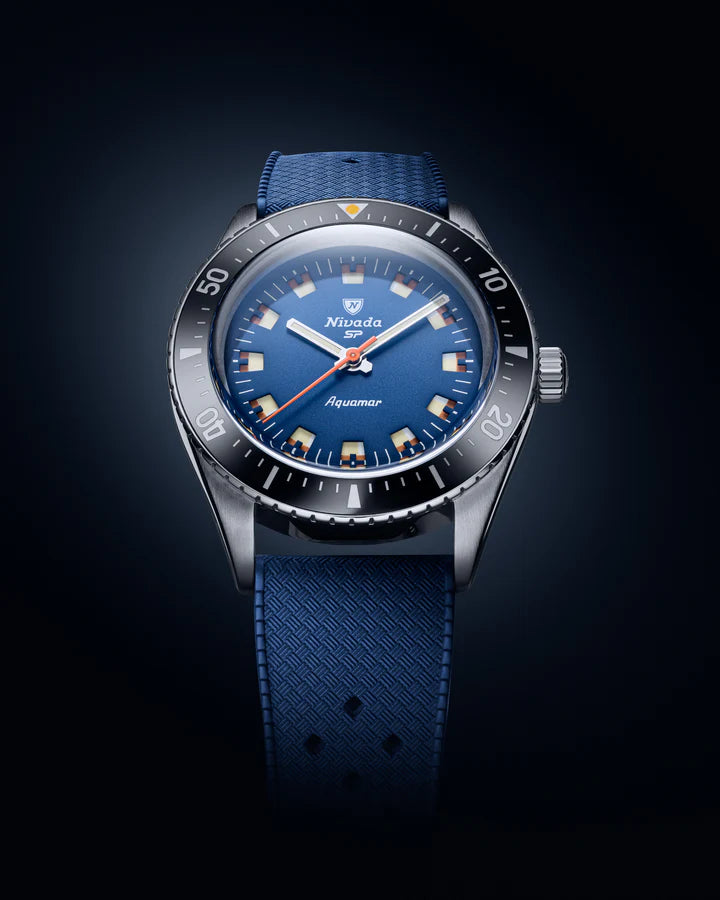 Nivada Grenchen Aquamar Blue 32074A24