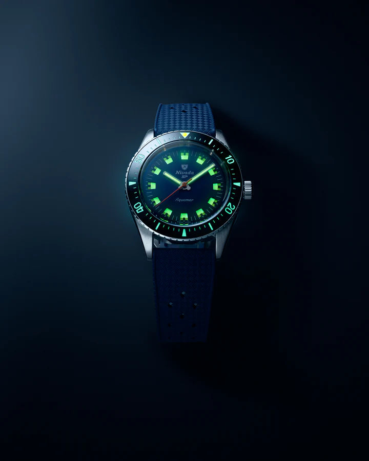 Nivada Grenchen Aquamar Blue 32074A24