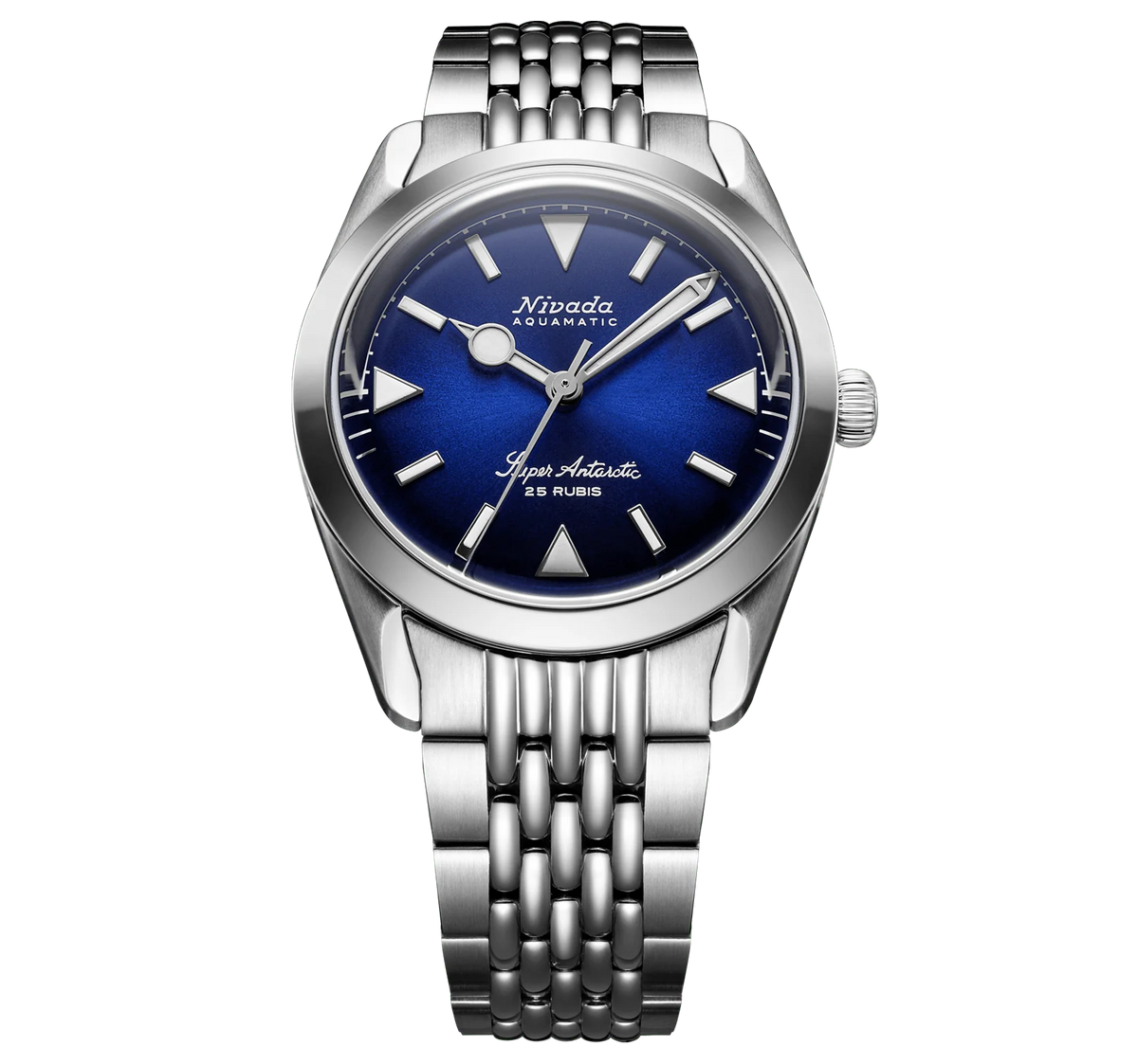 Nivada Grenchen Super Antarctic Blue 38mm 32075A04