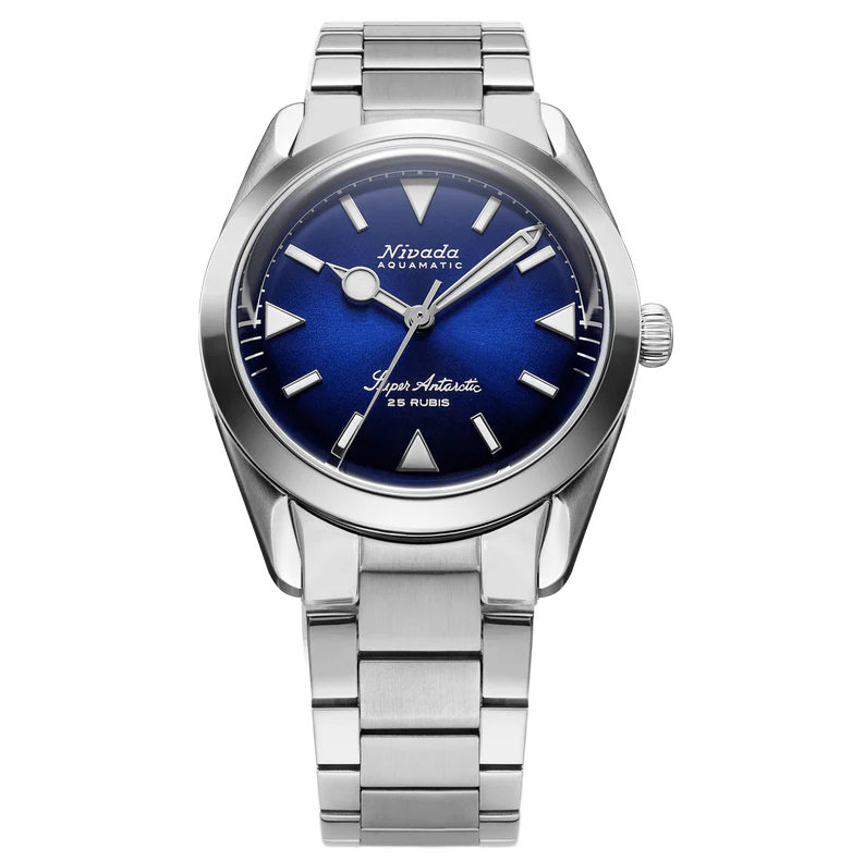 Nivada Grenchen Super Antarctic Blue 38mm 32075A20