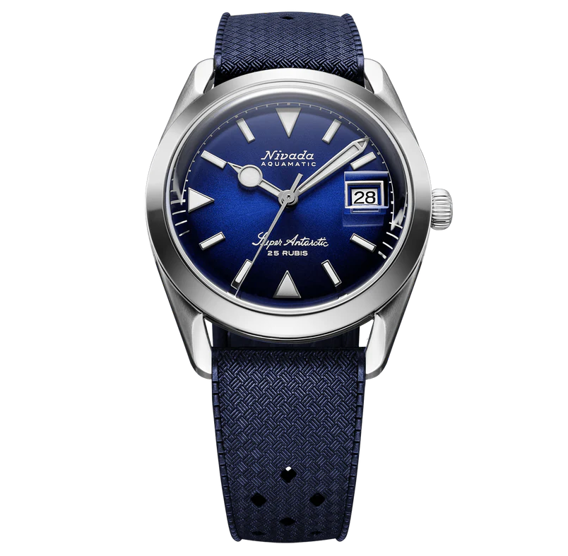 Nivada Grenchen Super Antarctic Blue 38mm 32076A24