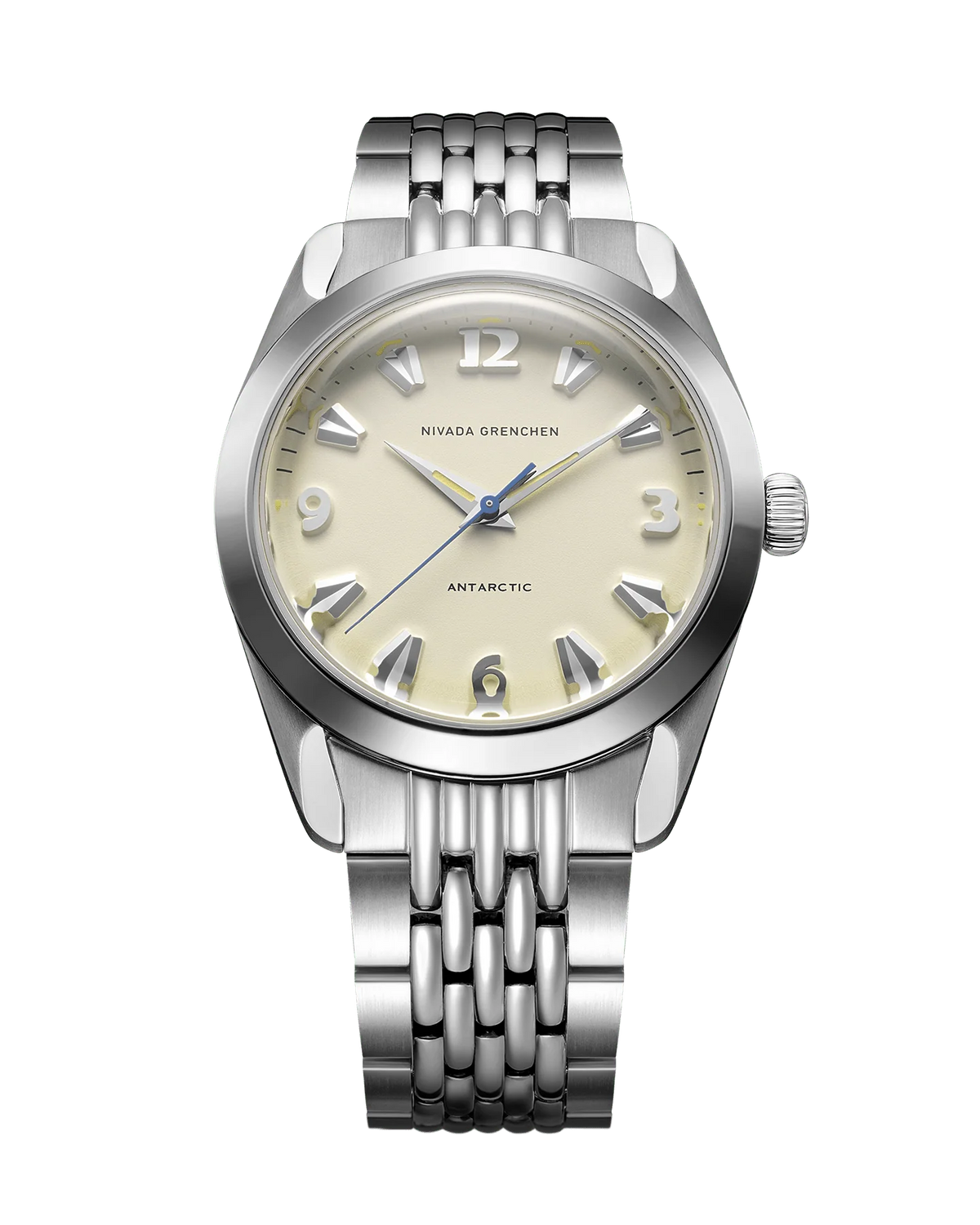 Nivada Grenchen Antarctic Eggshell Beige Luminova 38mm 32080A04