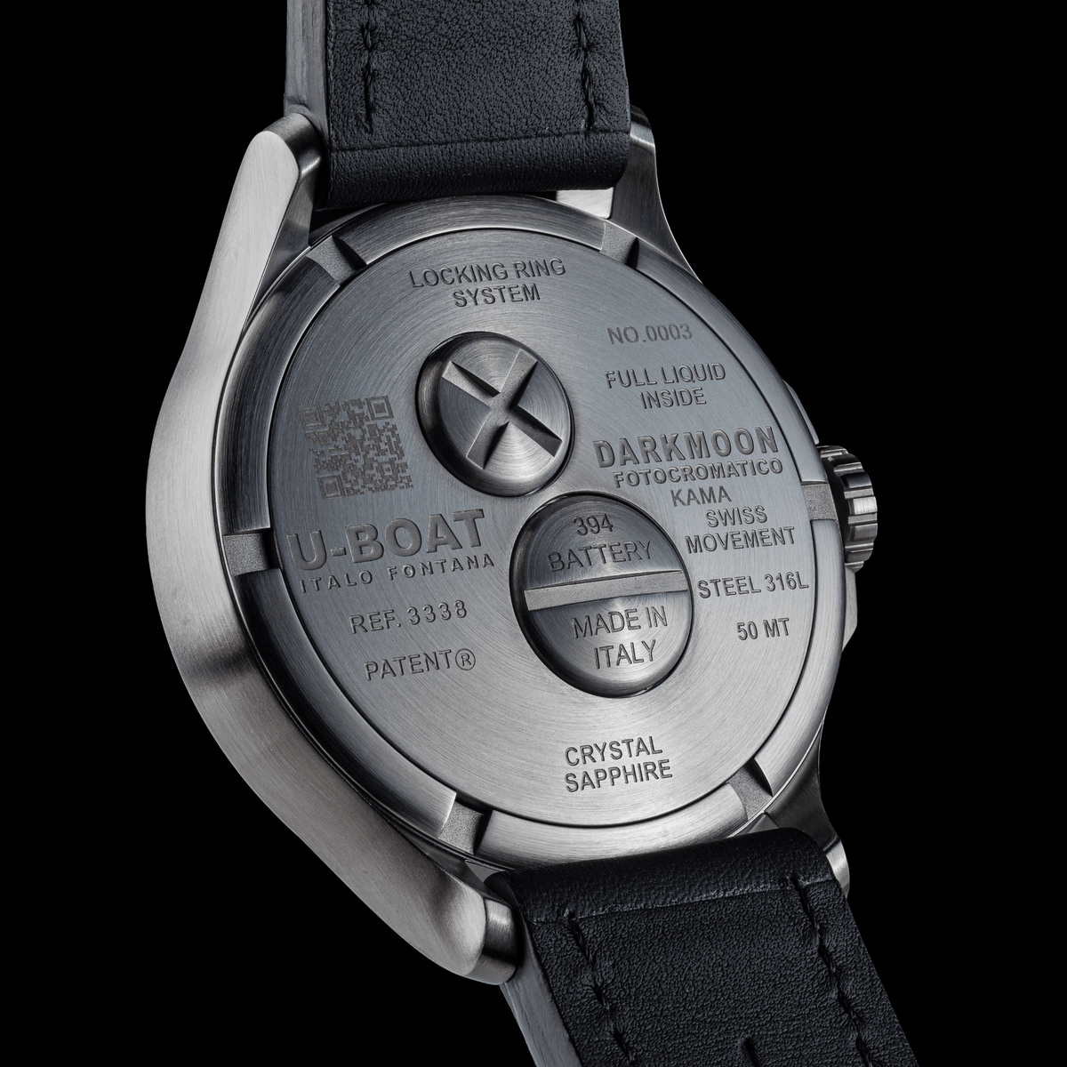U-BOAT Darkmoon Kama SS Gray 3338
