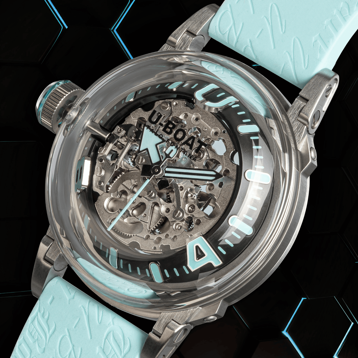 U-BOAT U-65 Automatic Turquoise 44mm 3345