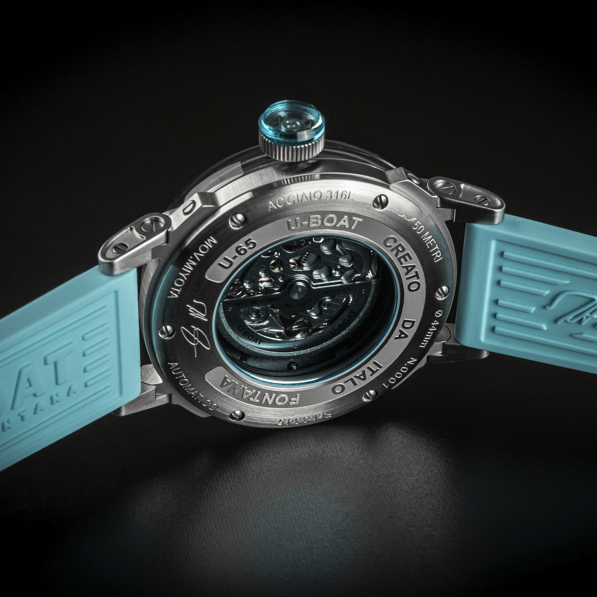 U-BOAT U-65 Automatic Turquoise 44mm 3345