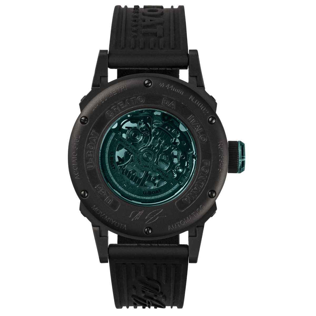 U-BOAT U-65 Automatic PVD Turquoise 44mm 3348