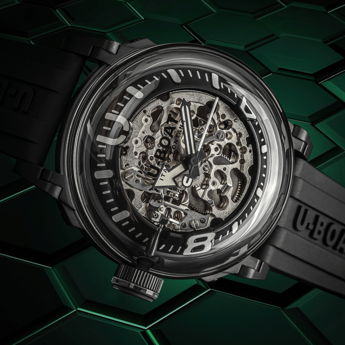 U-BOAT U-65 Automatico PVD Bianco 44mm 3349