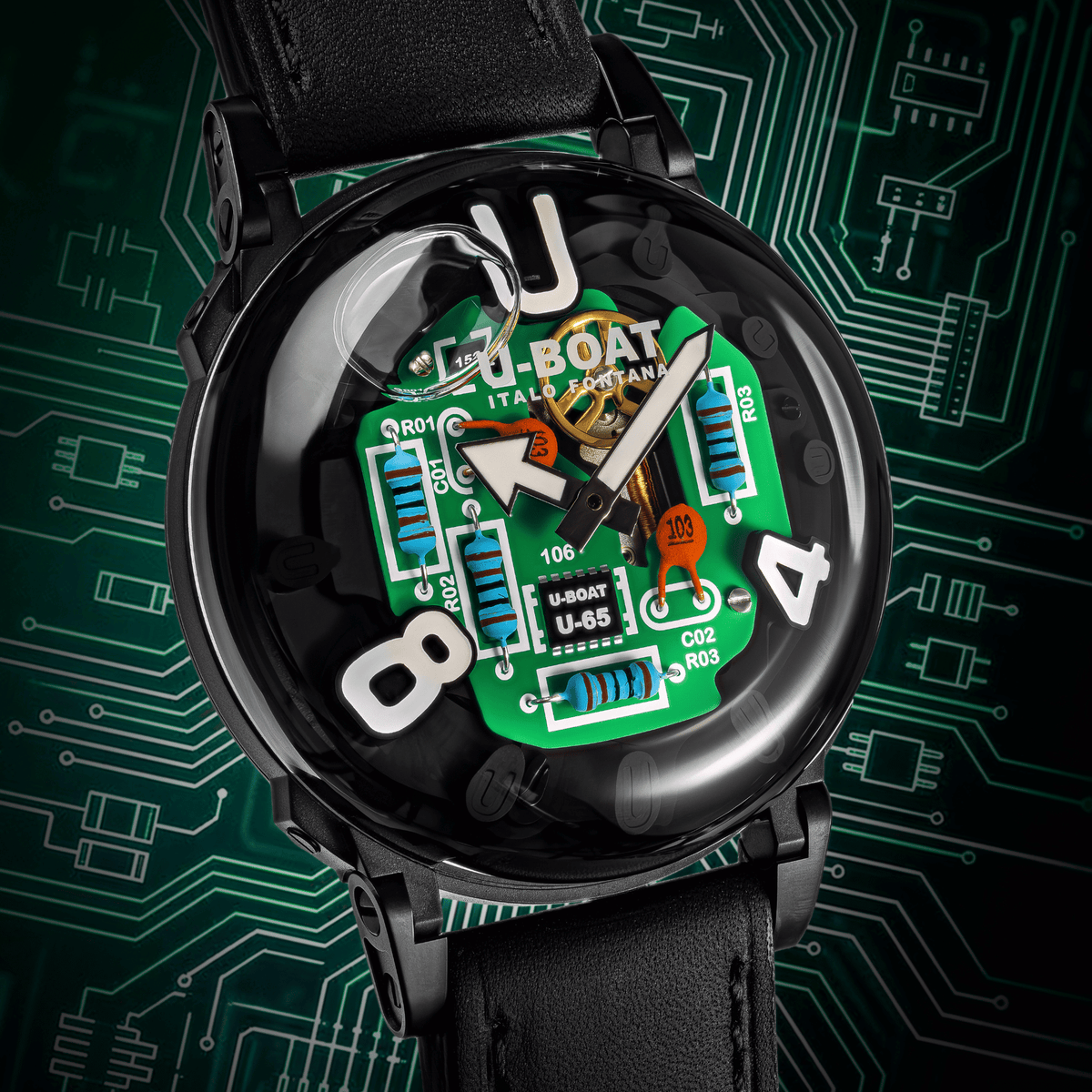 U-BOAT Italo Fontana U-65 TEK PVD 3365