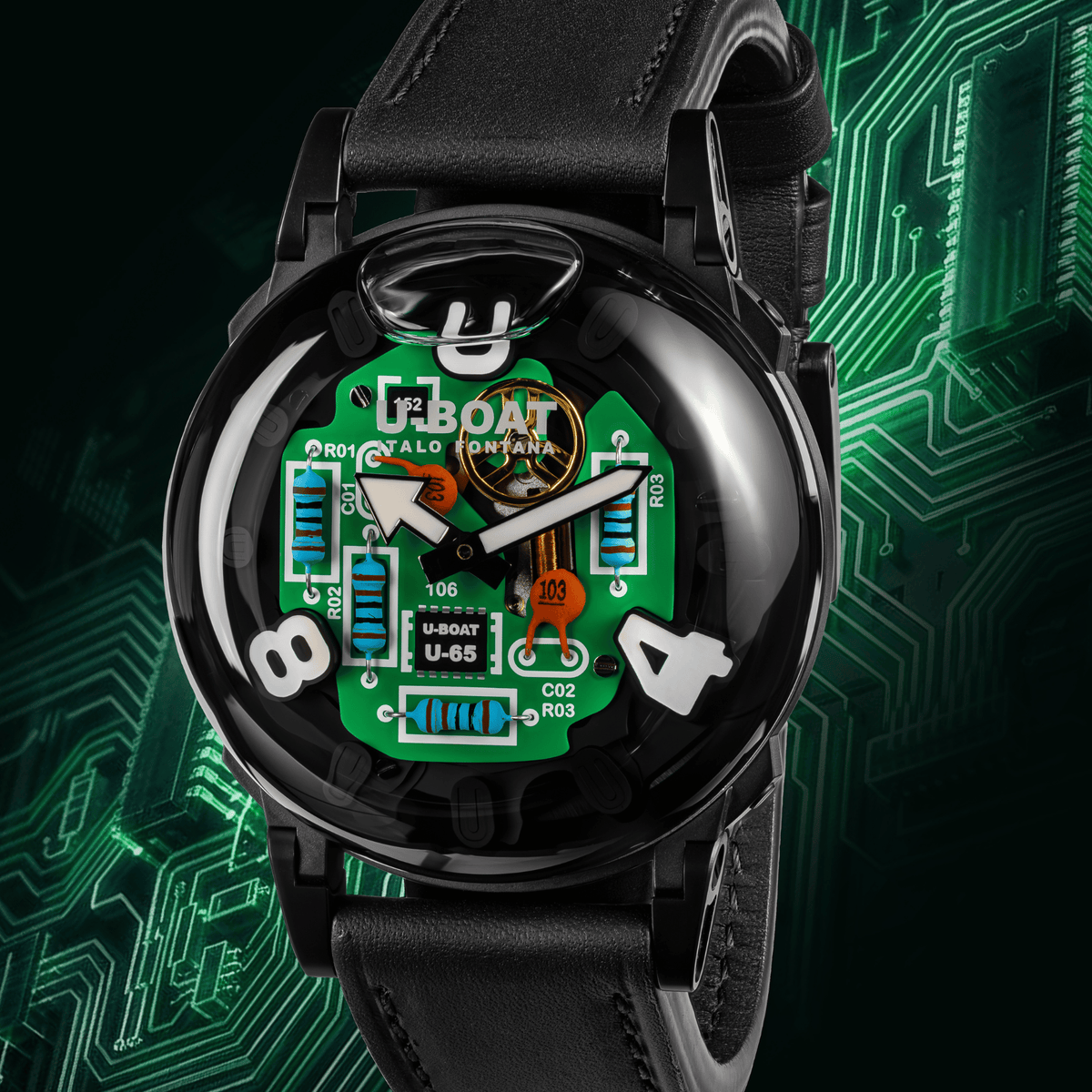 U-BOAT Italo Fontana U-65 TEK PVD 3365