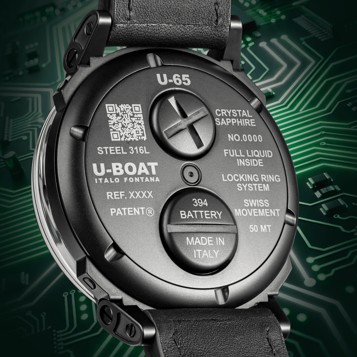 U-BOAT Italo Fontana U-65 TEK PVD 3365