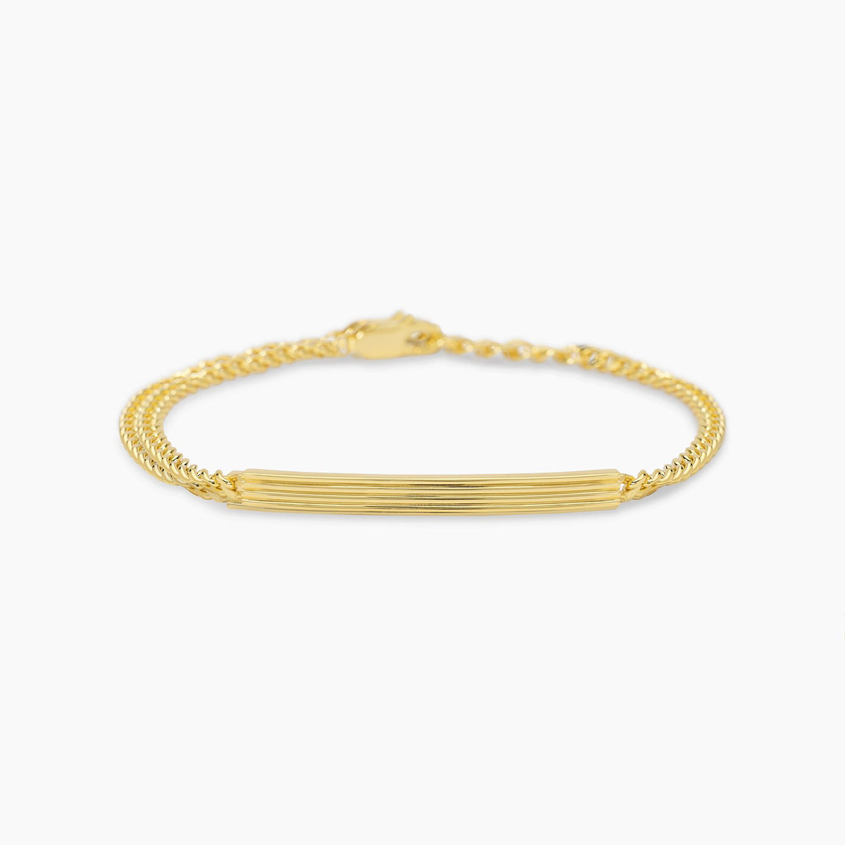 Mabina Gioielli Men's Gilded Silver Bracelet 534154