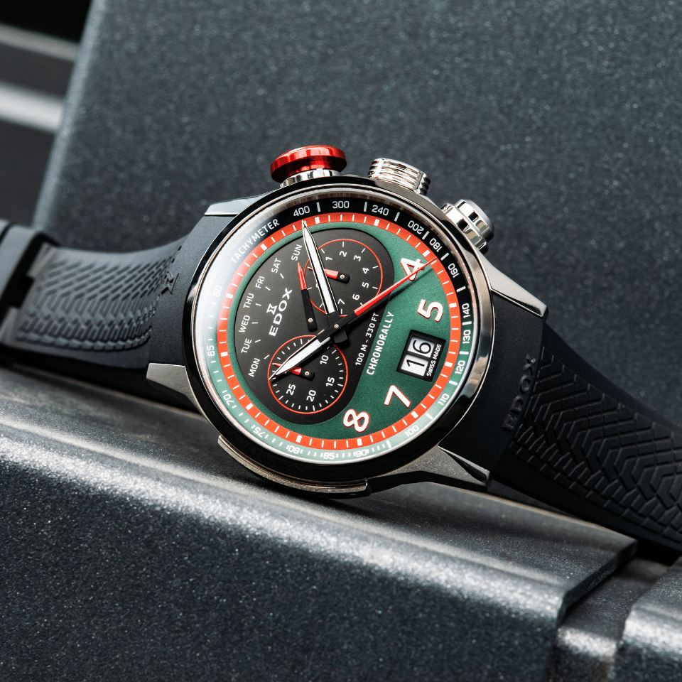 Edox Chronorally 45mm 38001-TINNR-VR