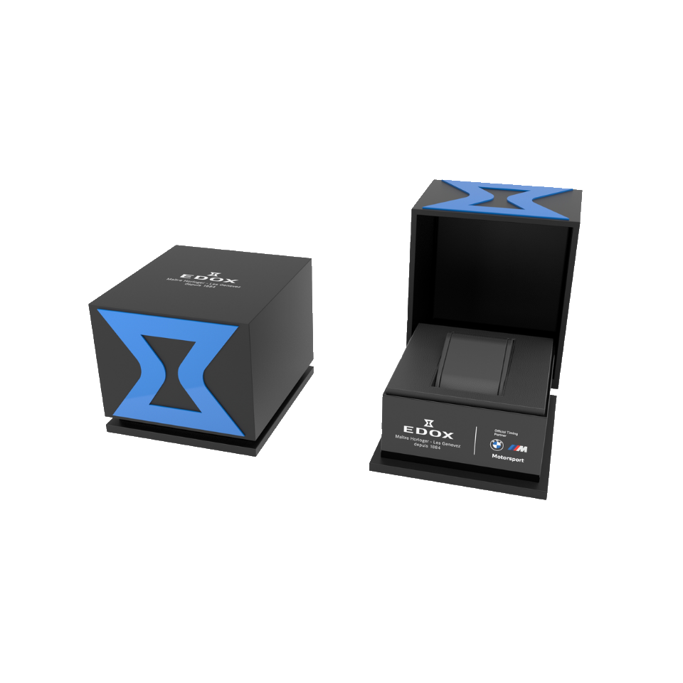 Edox Chronorally 45mm BMW M-Motorsport Limited Edition 38001-TINR-BUDN