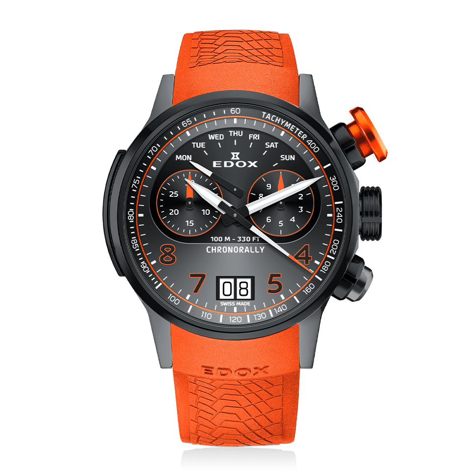 Edox Chronorally 45mm 38003-TINGNOCAO-GNO