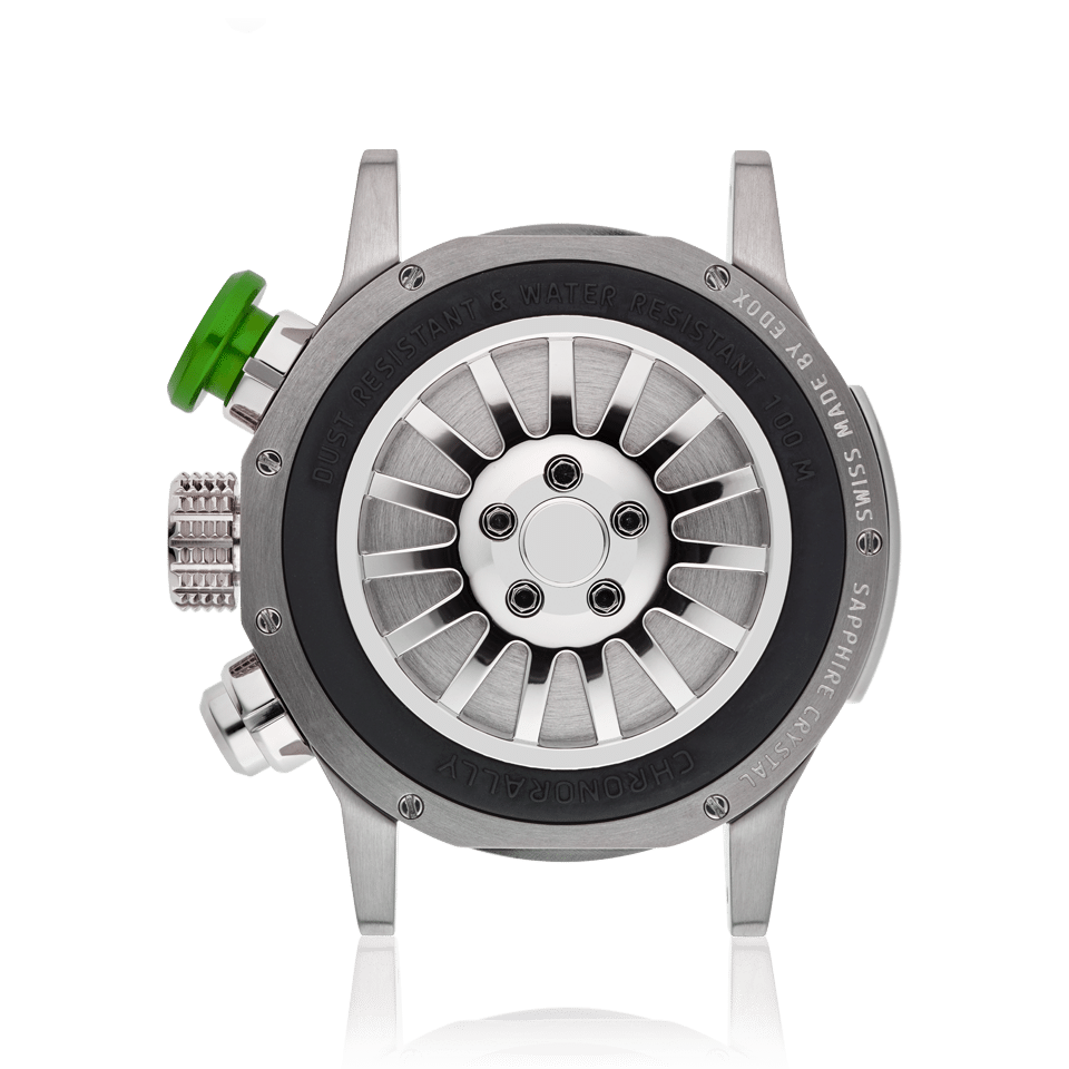 Edox Chronorally 45mm 38003-TINV-BUNV