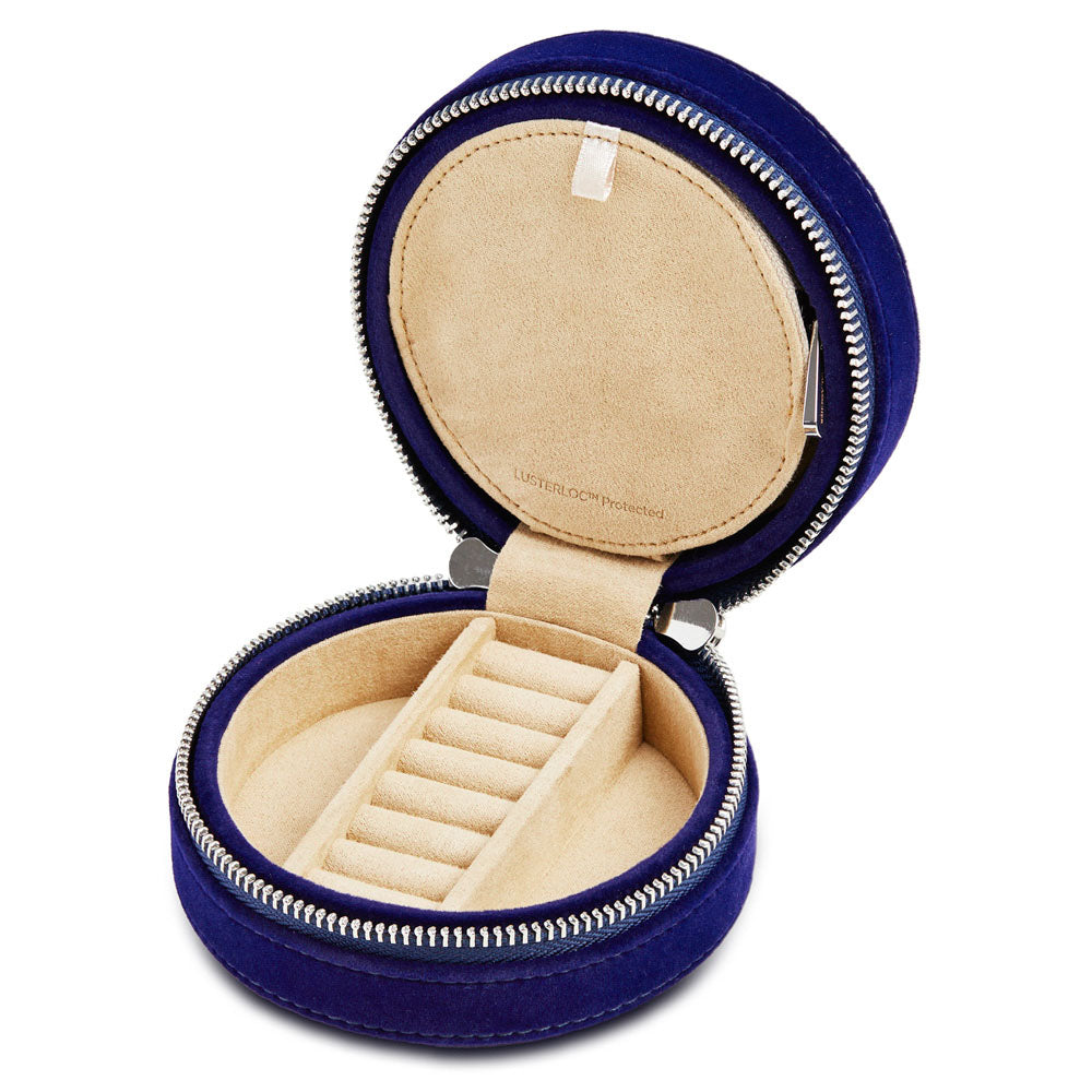 Royal Asscher Round Jewelry Zip Case