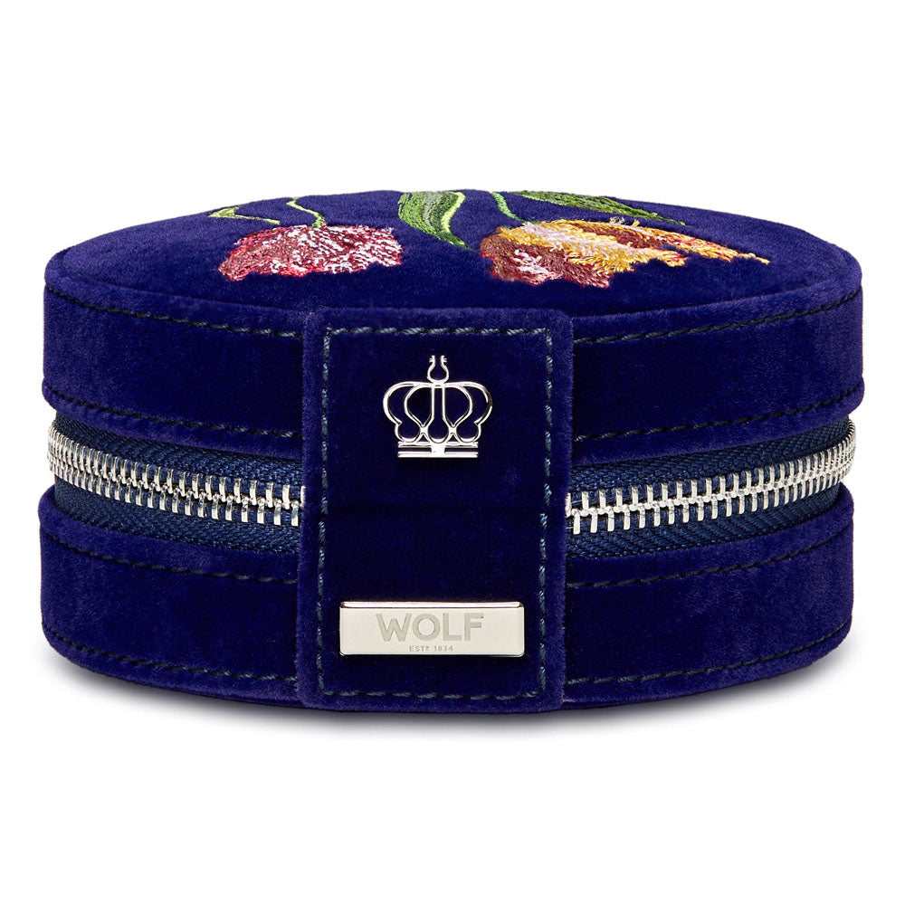 Royal Asscher Round Jewelry Zip Case