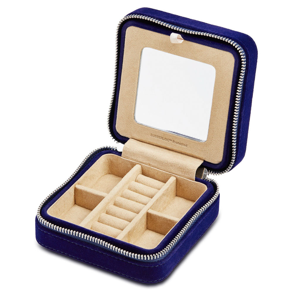 Royal Asscher Square Jewelry Zip Case