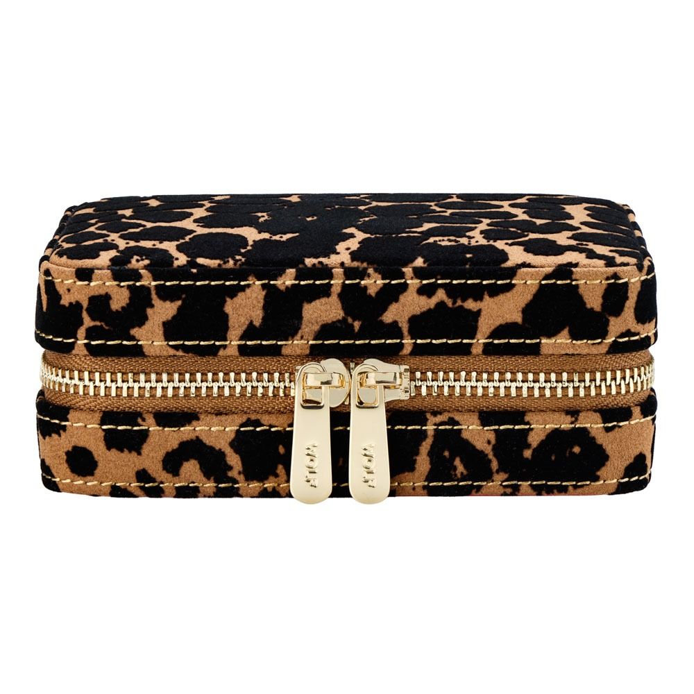 Savanna Print Zip Travel Case