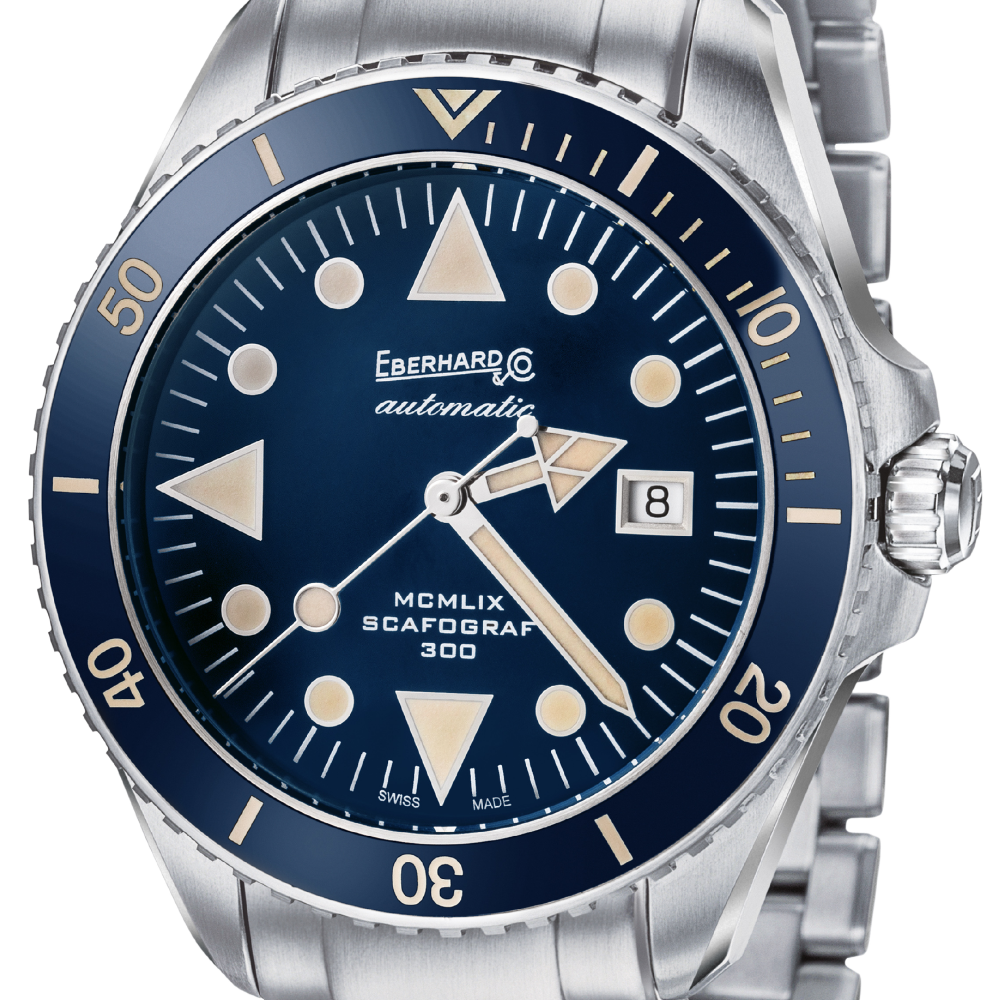 Eberhard & Co Scafograf 300 MCMLIX Azul 41034.VS CAD
