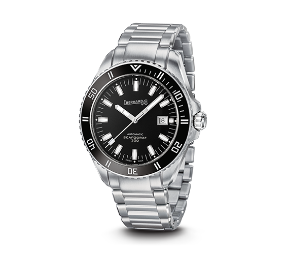 Eberhard &amp; Co Scafograf 300 Black 41034.S CA2C