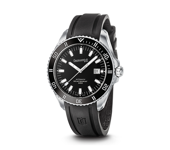 Eberhard &amp; Co Scafograf 300 Black 41034.S CA2C