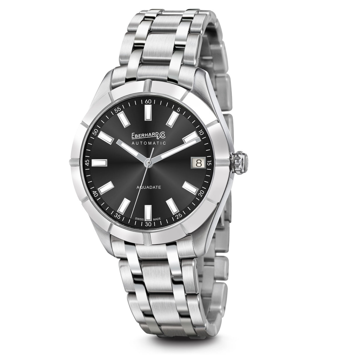 Eberhard & Co Aquadate Grande Taille 41mm 41045 CA Noir