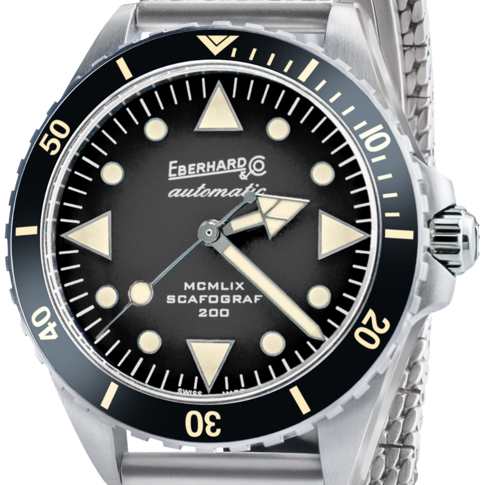 Eberhard & Co Scafograf 200 MCMLIX 39mm 41047.01 CAM2C