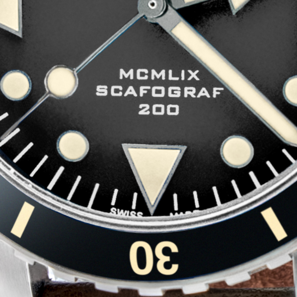 Eberhard & Co Scafograf 200 MCMLIX 39mm 41047.01 CP