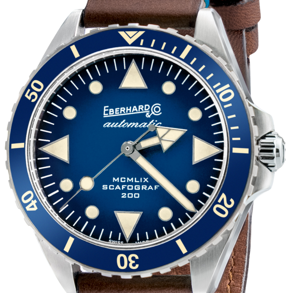 Eberhard & Co Scafograf 200 MCMLIX 39mm 41047.03 CP