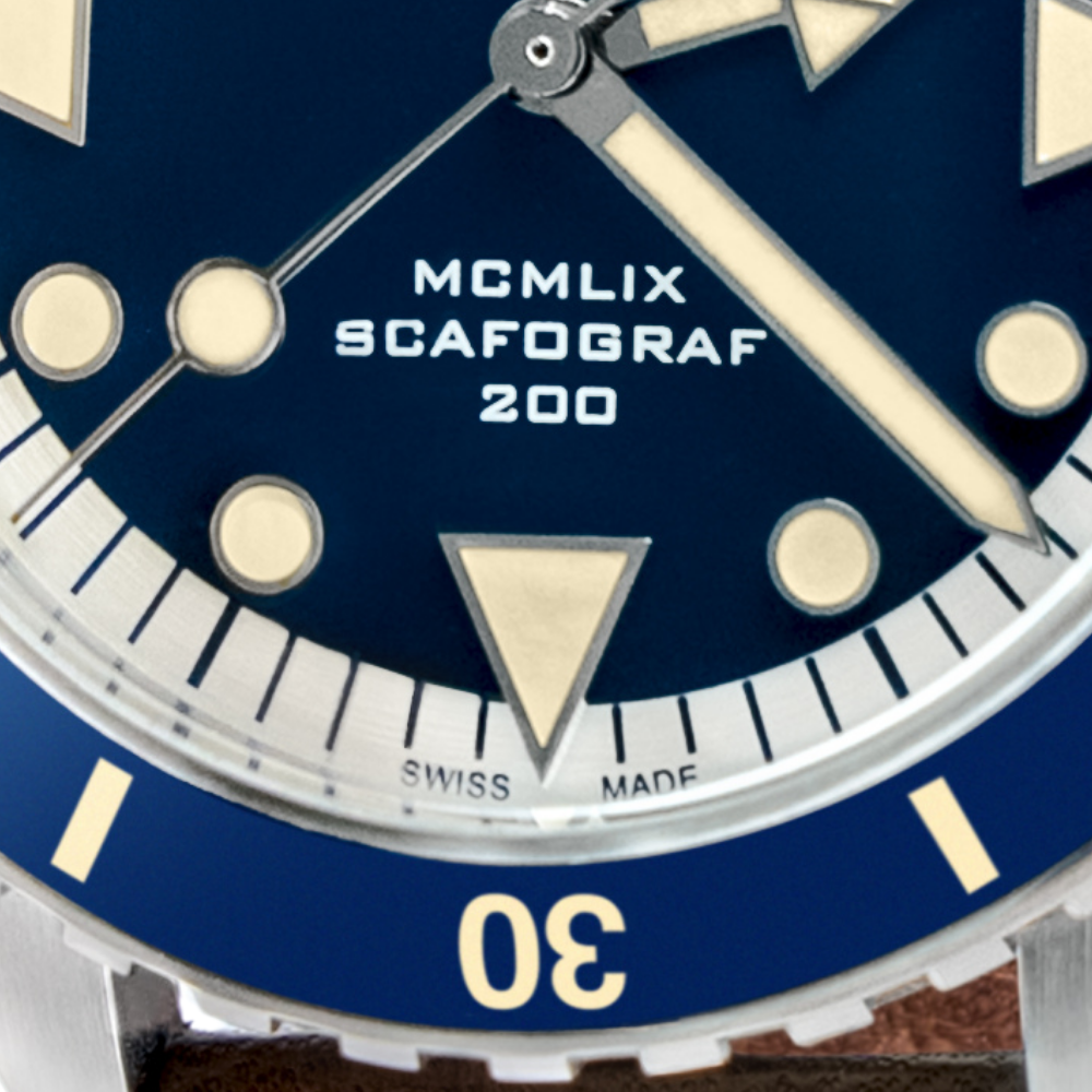 Eberhard & Co Scafograf 200 MCMLIX 39mm 41047.04 CP